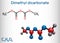 Dimethyl dicarbonate, DMDC, velcorin, dimethyl pyrocarbonate molecule. It is beverage preservative, sterilant, food