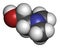 Dimethylaminoethanol (dimethylethanolamine, DMEA, DMAE) molecule. May have beneficial effects on health, including lifespan