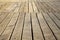 Diminishing Wooden Deck