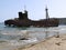 Dimitrios shipwreck at Selinitsa beach near Gytheio, Greece