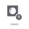 Dimmer icon. Trendy Dimmer logo concept on white background from