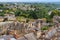 Dinan old town panoramic view