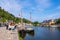 Dinan Port on the Rance River, Brittany, France