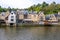 Dinan Port on the Rance River in French Brittany