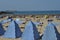 Dinard; France - july 23 2019 : beach