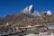 Dingboche village on the way to Everest base camp, Nepal