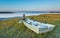 Dinghy on Grass