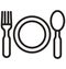 Dining Isolated Vector icon that can be easily modified or edit