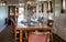 Dining room on The Ernest Lapointe boat at Le Musée maritime du Québec