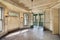 Dining room in old abandoned home