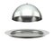 Dining silver cloche platter