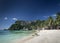 Diniwid resort beach view in tropical paradise boracay island ph