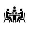 Dinner, dining time icon
