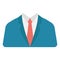 Dinner jacket Color  Vector Icon which can easily modify or edit icon