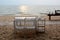 Dinner setup on the beach