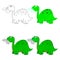 Dino set icon 3