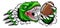 Dinosaur American Football Animal Sports Mascot