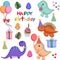 Dinosaur birthday theme