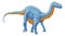 Dinosaur Diplodocus Pixel Art Arcade Game Cartoon