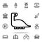 dinosaur icon. web icons universal set for web and mobile