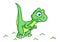 Dinosaur little cartoon Illustrations