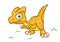 Dinosaur predator cartoon Illustrations