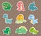 Dinosaur stickers