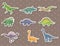 Dinosaur stickers