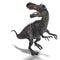 Dinosaur Suchominus. 3D rendering with clipping