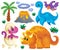 Dinosaur theme set 2