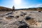 Dinosaur tracks of Comanche National Grassland.  La Junta, Colorado.