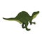 Dinosaurs isolated on a white background.