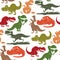 Dinosaurs vector dino animal tyrannosaurus t-rex danger creature force wild jurassic predator prehistoric extinct