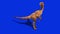 Dinosaurs velociraptor looks around up jurassic world prehistory