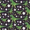 Dinosaurus seamless pattern abstract bg