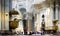 Diocesan Bishop Rafael Zornoza Boy celebrates the christian mass in Cadiz Cathedral. Andalusia, Spain.