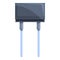 Diode resistor icon, cartoon style