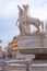 Dioscuri fountain in Rome, Italy