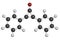 Diphencyprone (diphenylcyclopropenone) alopecia treatment drug molecule