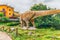 Diplodocus dinosaur inside a dino park in southern Italy