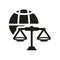 diplomacy icon. Trendy diplomacy logo concept on white background from law and justice collection