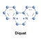 Diquat is a contact herbicide