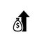 Direct costs glyph icon