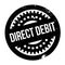 Direct Debit rubber stamp