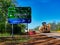 A direction sign on the Derby Highway in Western Australia