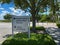 The directional sign pointing to Burnett School of Biomedical Sciences and the College of Medicine