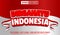 Dirgahayu Indonesia 3d editable text effect template