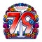 Dirgahayu Indonesia Ke 79 vector logo