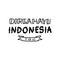 Dirgahayu indonesia lettering hand drawn text