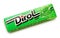 Dirol mint sugarfree chewing gum isolated on white